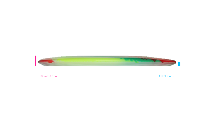 Innova I-Dye Champion Leopard3 Fairway Driver Profile View
