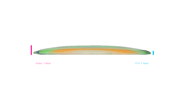 Innova I-Dye Champion Wraith Distance Driver Profile View