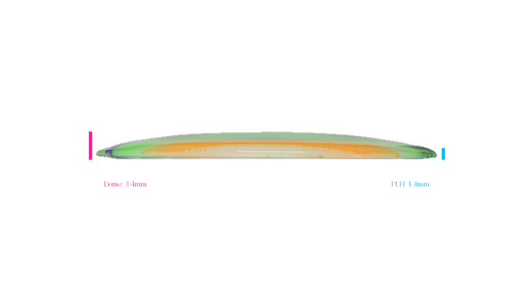 Innova I-Dye Champion Wraith Distance Driver Profile View