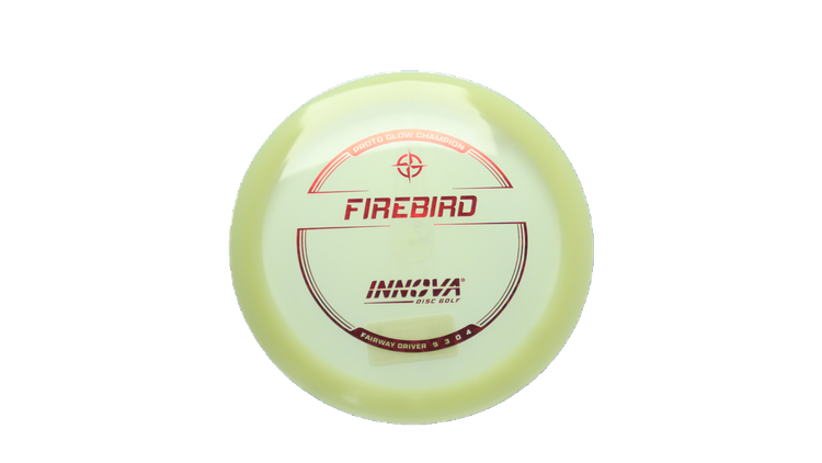 Innova Proto Glow Champion Firebird Fairway Driver Front View