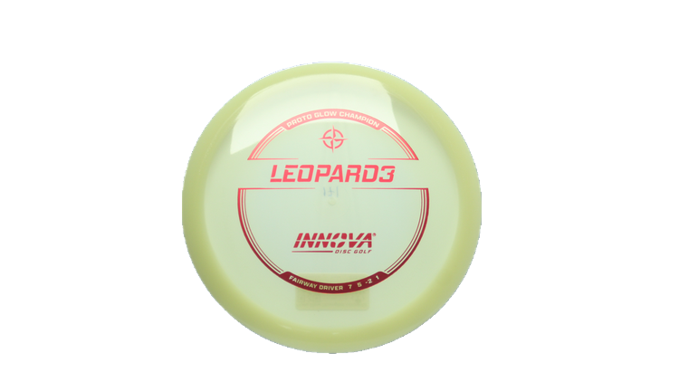 Innova Proto Glow Champion Leopard3 Fairway Driver Front View