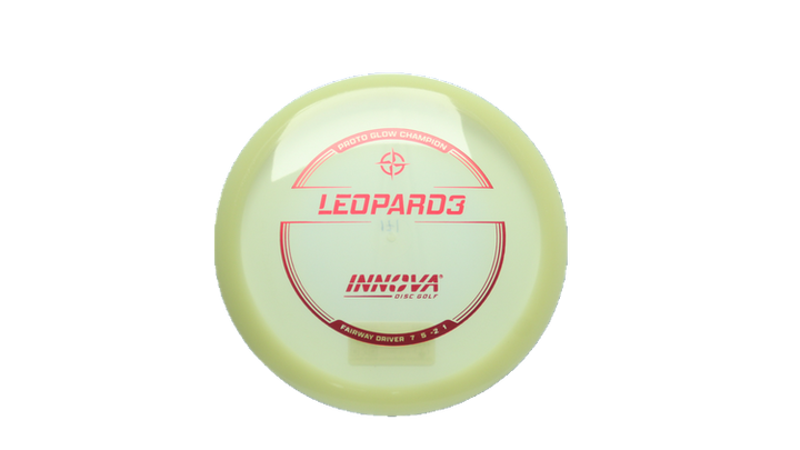 Innova Proto Glow Champion Leopard3 Fairway Driver Front View