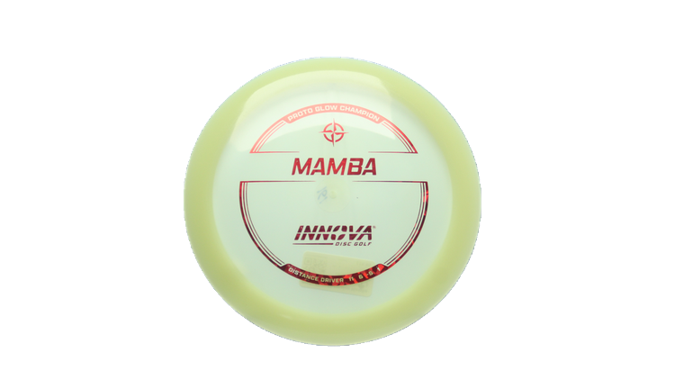 Innova Proto Glow Champion Mamba Distance Driver Front View