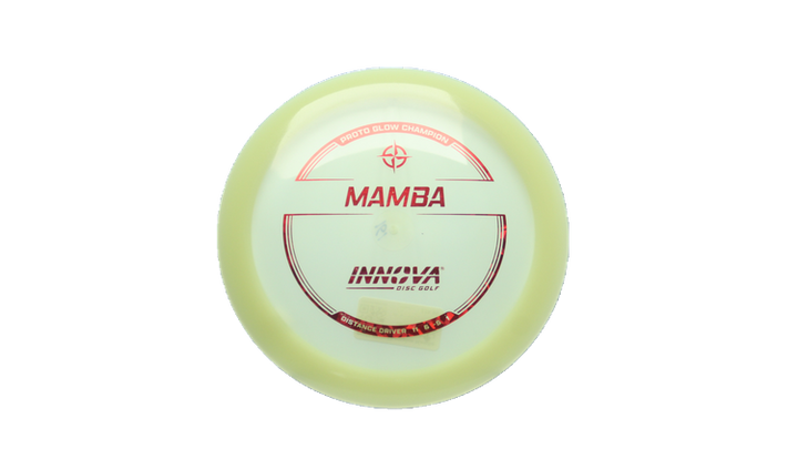 Innova Proto Glow Champion Mamba Distance Driver Front View