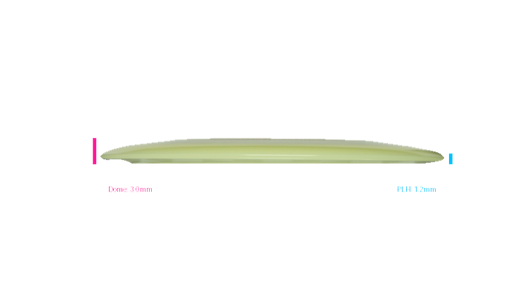 Innova Proto Glow Champion Mamba Distance Driver Profile View