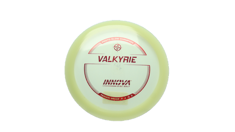 Innova Proto Glow Champion Valkyrie Fairway Driver Front View