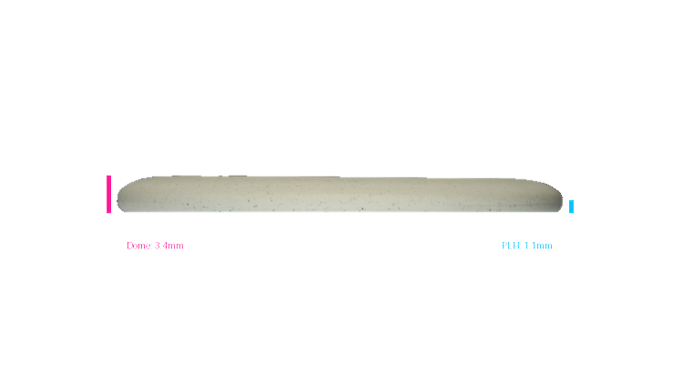 Gateway Organic Hemp Super Soft Wizard Putter Profile View