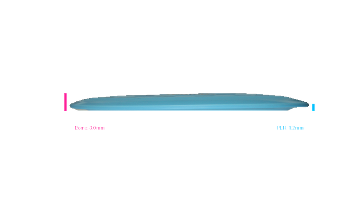 Gateway Sure Grip Ultralite Aura Distance Driver Profile View