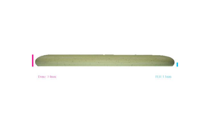 Gateway Baked Potato Organic Hemp Super Stupid Soft Warlock Putter Profile View