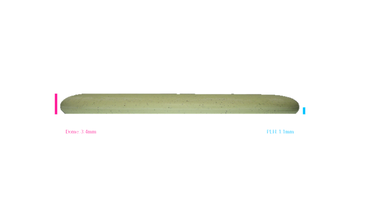 Gateway Baked Potato Organic Hemp Super Stupid Soft Warlock Putter Profile View