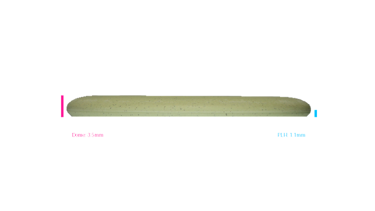Gateway Baked Potato Organic Hemp Super Stupid Soft Warlock Putter Profile View