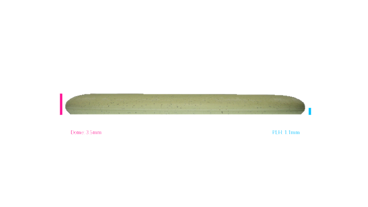 Gateway Baked Potato Organic Hemp Super Stupid Soft Warlock Putter Profile View