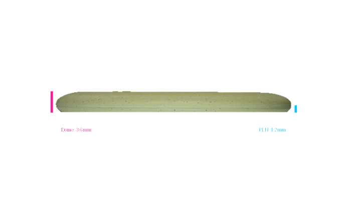 Gateway Baked Potato Organic Hemp Super Stupid Soft Warlock Putter Profile View