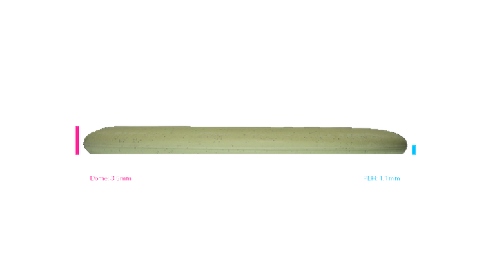 Gateway Baked Potato Organic Hemp Super Stupid Soft Warlock Putter Profile View