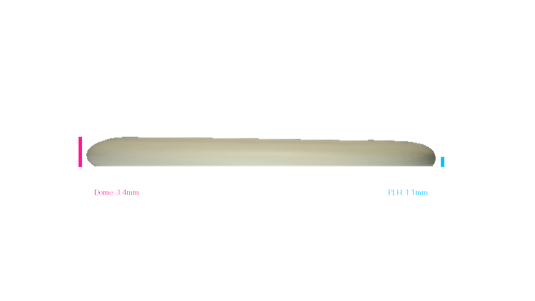 Gateway Air Dude Pure White Wizard Putter Profile View