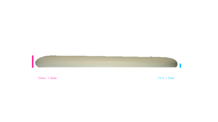 Gateway Air Dude Pure White Wizard Putter Profile View