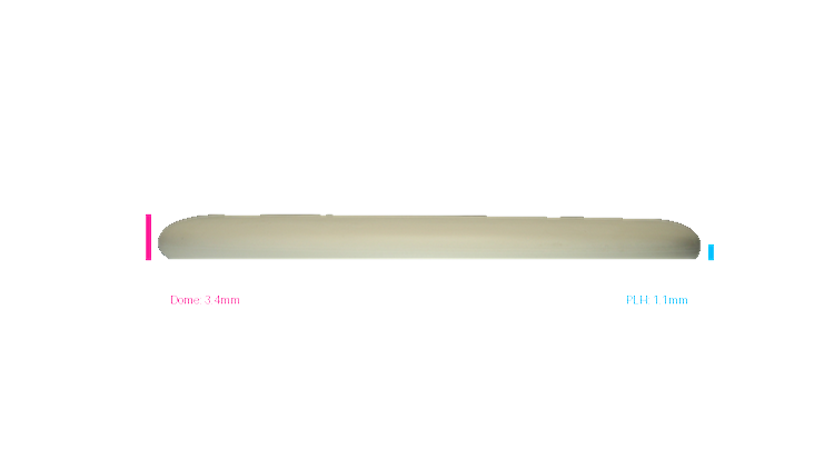 Gateway Air Dude Pure White Wizard Putter Profile View