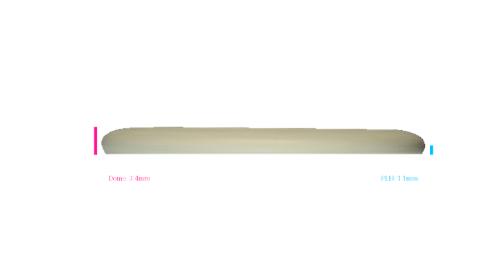 Gateway Pure White Wizard Putter Profile View