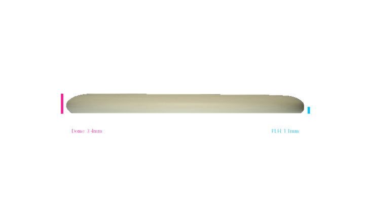 Gateway Pure White Wizard Putter Profile View