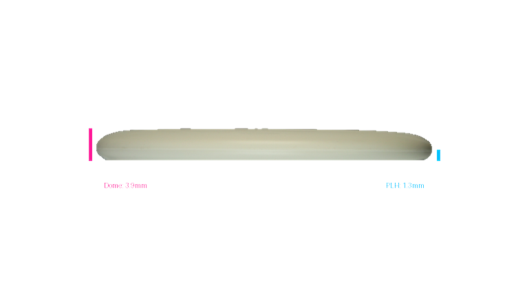 Gateway Pure White Wizard Putter Profile View