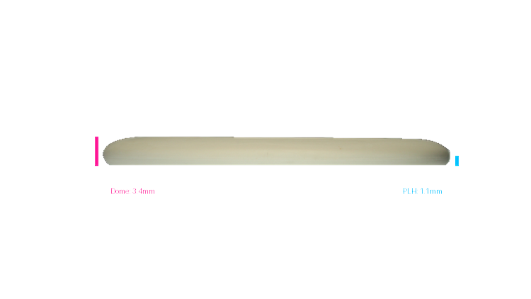 Gateway Pure White Wizard Putter Profile View