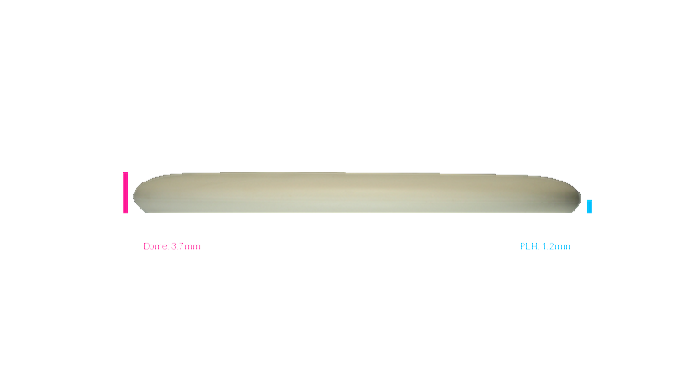Gateway Pure White Wizard Putter Profile View