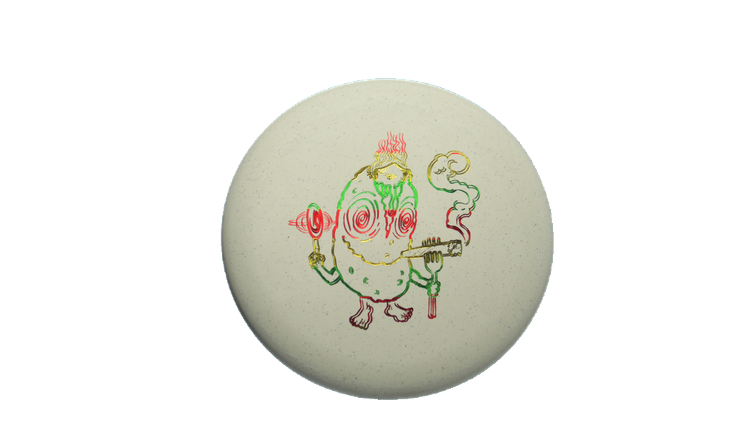 Gateway Baked Potato Super Soft Hemp Wizard Putter Front View