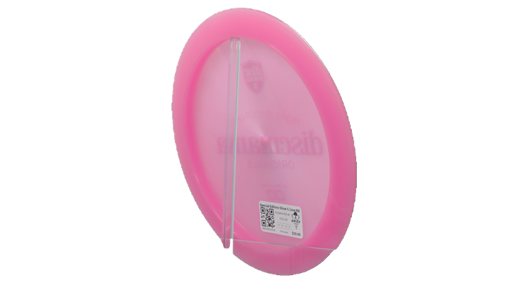 Discmania Special Edition Glow C-Line DD Distance Driver Back View
