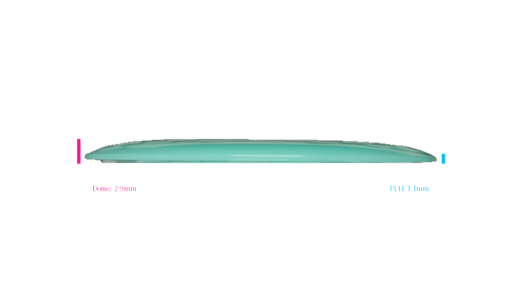 Discmania Special Edition Glow C-Line DD Distance Driver Profile View