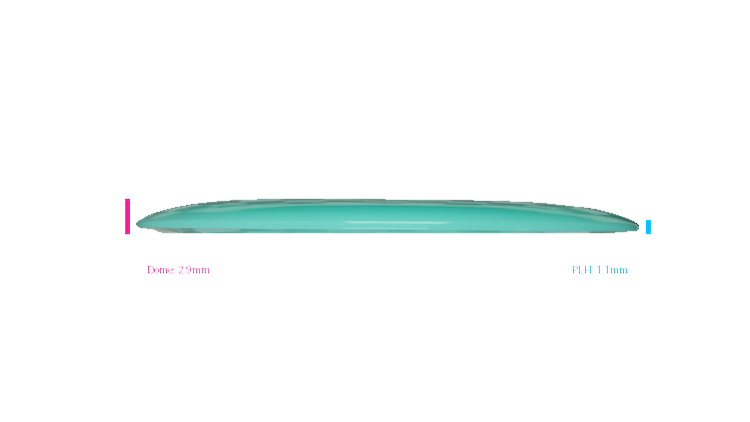 Discmania Special Edition Glow C-Line DD Distance Driver Profile View