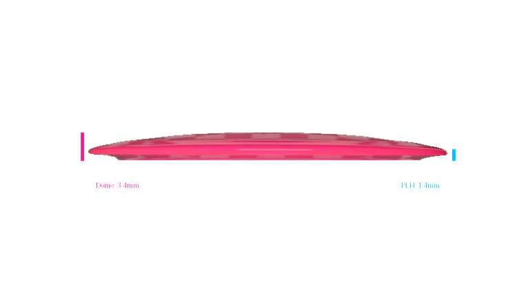 Westside Discs First Run VIP Giant Reborn Distance Driver Profile View