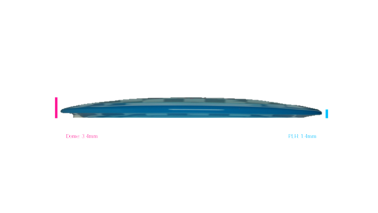 Westside Discs First Run VIP Giant Reborn Distance Driver Profile View