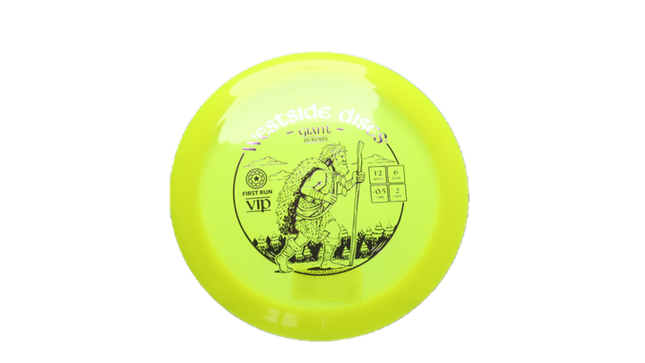 Westside Discs First Run VIP Giant Reborn Distance Driver Front View