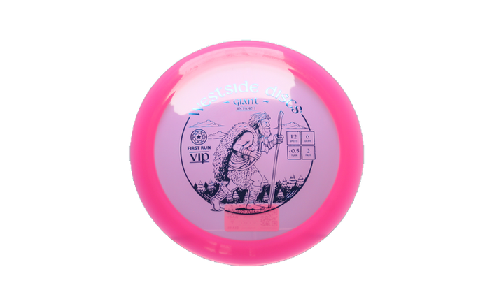 Westside Discs First Run VIP Giant Reborn Distance Driver Front View