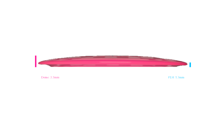 Westside Discs First Run VIP Giant Reborn Distance Driver Profile View