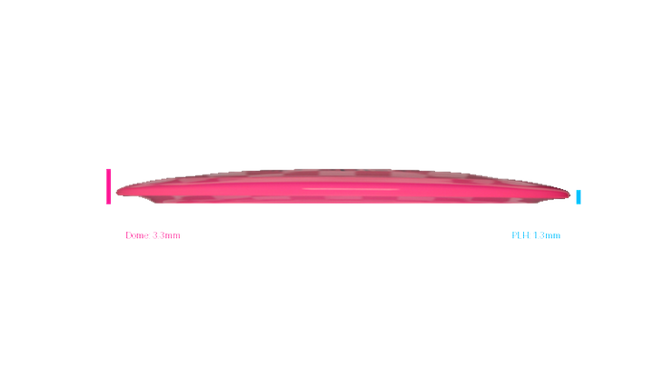 Westside Discs First Run VIP Giant Reborn Distance Driver Profile View