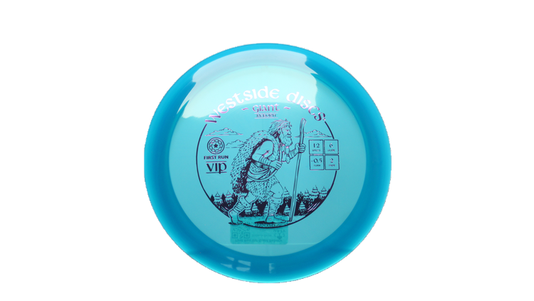 Westside Discs First Run VIP Giant Reborn Distance Driver Front View