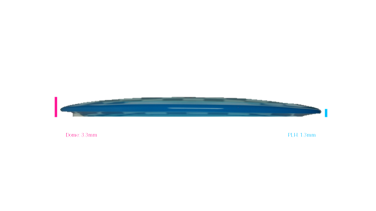 Westside Discs First Run VIP Giant Reborn Distance Driver Profile View