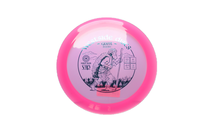 Westside Discs First Run VIP Giant Reborn Distance Driver Front View