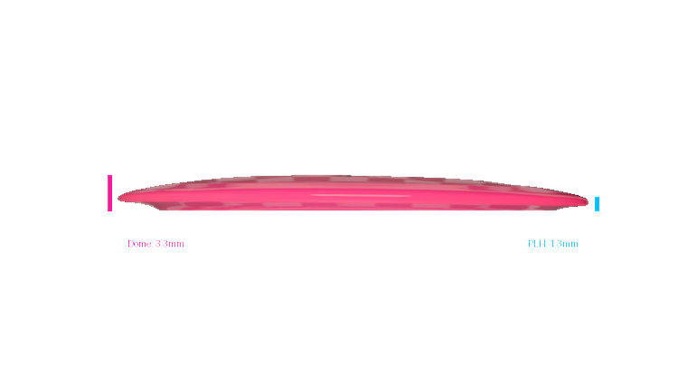 Westside Discs First Run VIP Giant Reborn Distance Driver Profile View