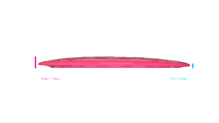 Westside Discs First Run VIP Giant Reborn Distance Driver Profile View