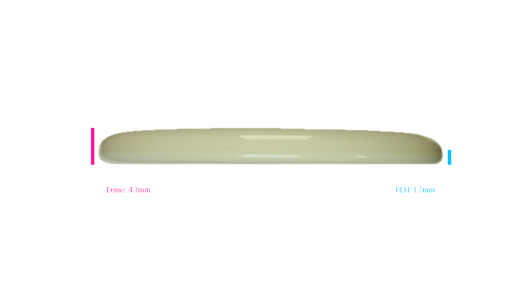 Kastaplast K1 Glow Berg Putter Profile View