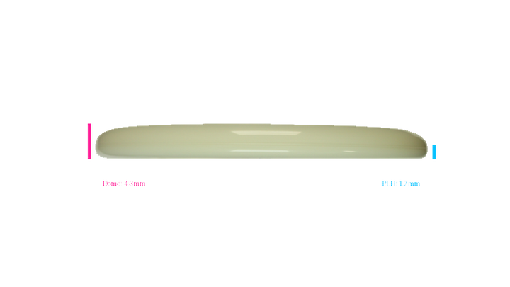 Kastaplast K1 Glow Berg Putter Profile View