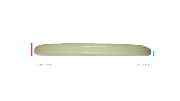 Kastaplast K1 Glow Berg Putter Profile View