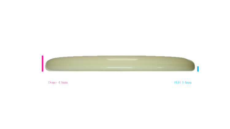 Kastaplast K1 Glow Berg Putter Profile View