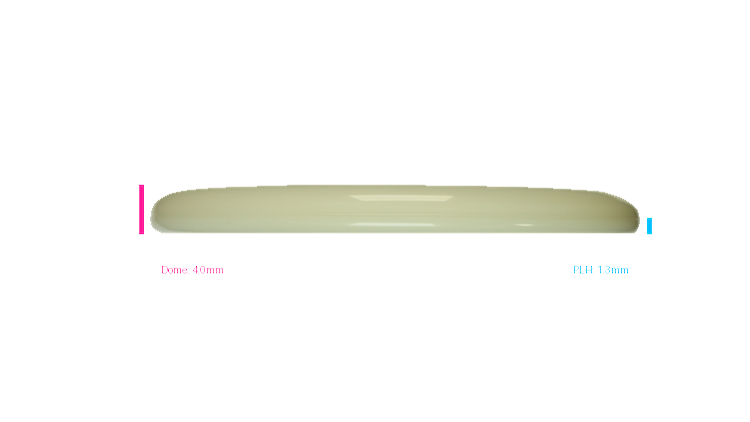 Kastaplast K1 Glow Berg Putter Profile View
