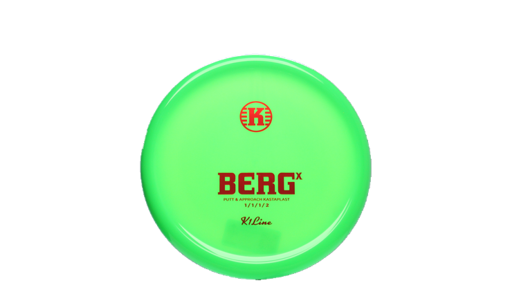 Kastaplast K1 Berg X Putter Front View