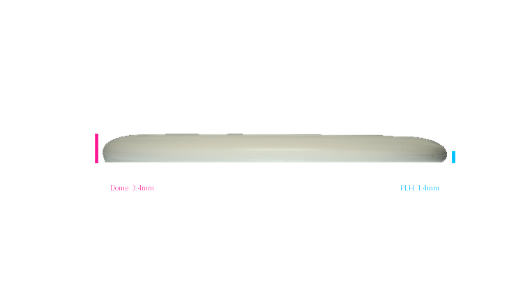 Discmania Flex 2 D-Line P1X Putter Profile View