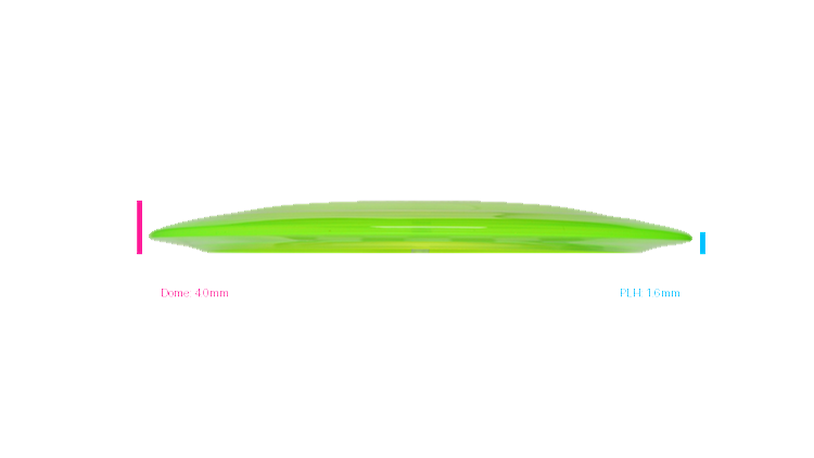 Discmania C-Line DD3 Distance Driver Profile View