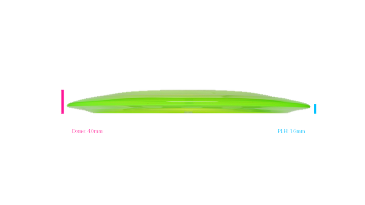 Discmania C-Line DD3 Distance Driver Profile View